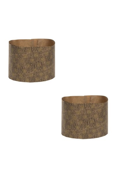 OEM Forme de Copt Panettone din Hartie Ø15x11 cm, pentru Cozonac Inalt, Set 2...