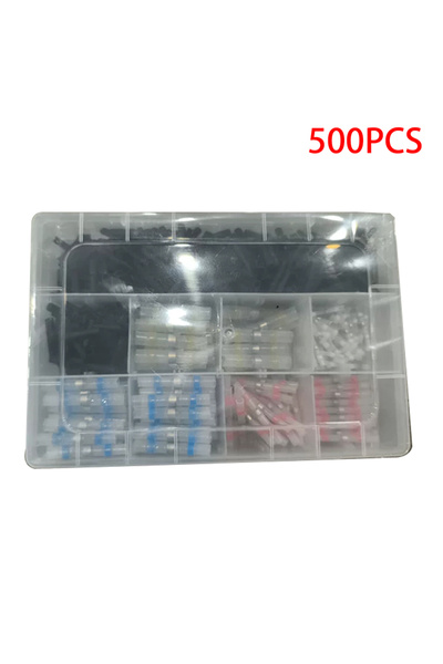 Choice 500 Pcs With Box 800pcs Solder Seal Wire Connectors Heat Shrink Insula...