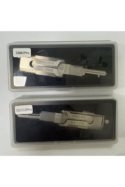 Choice أدوات SS002 pro Lishi Style 2 في 1 (SS001 و SS002 PRO) لفتح أقفال الأب...