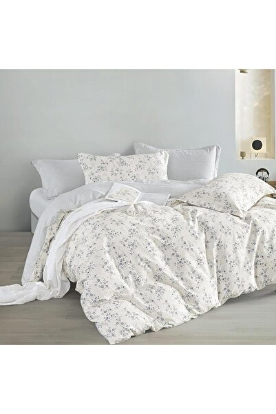 Master Home Textile MASTER Cotton Floral Comforter Sets, Fits 160 x 200 cm Qu...