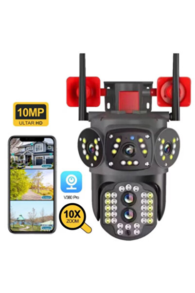 OEM Cameră de supraveghere wireless, Zoom 10X, Detecție persoane, Urmărire au...