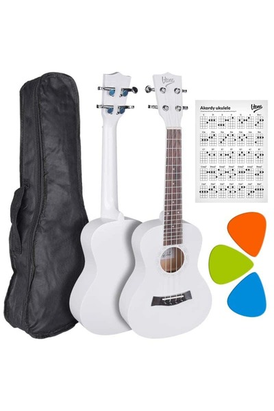 V-TONE UK23 WH ακουστικό ουκουλέλε συναυλιών 23 ιντσών λευκό + θήκη