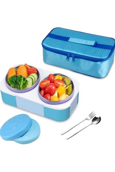 TAPIT Stainless Steel Lunch Box for Kids Adults,Insulated Bento Lunch Box wit...