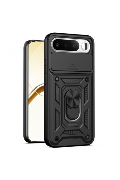 Techsuit Husa pentru Realme 16, Techsuit, CamShield, Neagra