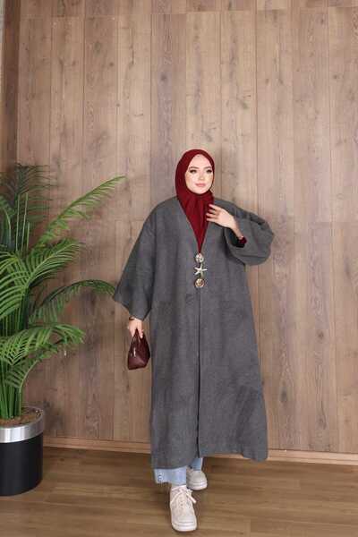 butik hira Women's Cashmere Coat