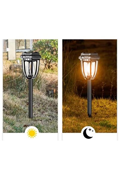 OEM Set 4 x Lămpi solare LED vintage pentru grădină cu senzor de mișcare – Il...