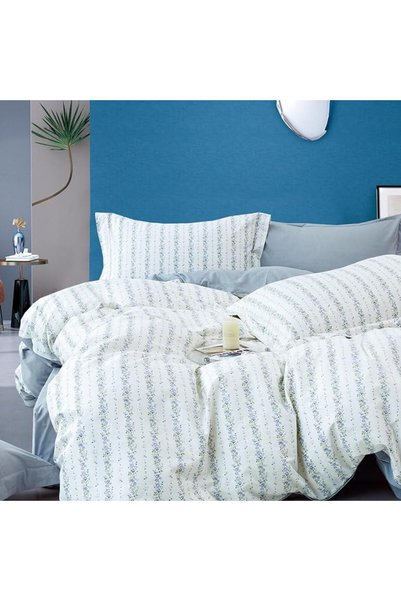 Master Home Textile MASTER Cotton Floral Comforter Sets, Fits 160 x 200 cm Qu...