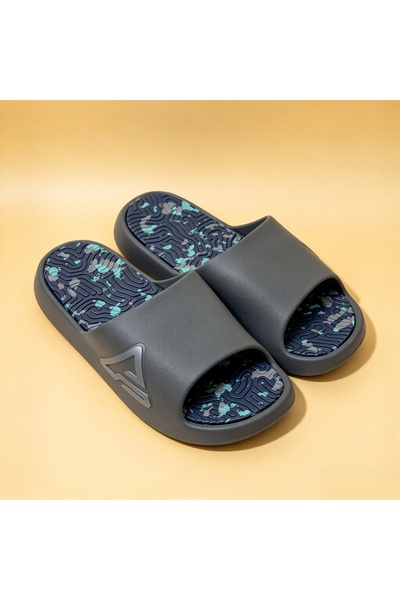Rifaan Market Men's EVA Slide Sandals, Camo Printed Insole Thick Sole Non Sli...