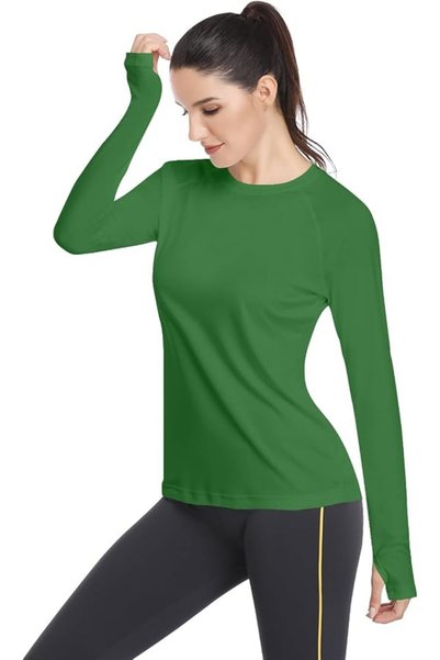 GENERAL HISKYWIN Women's UPF 50+ Sun Protection Long Sleeve Shirts Outdoor Hi...