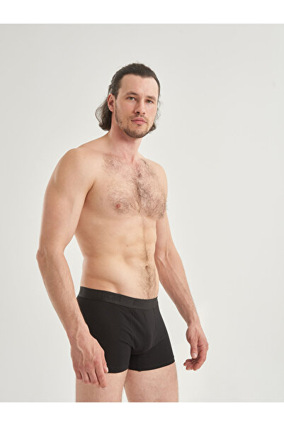 Mercan 5-Pack Premium Black Boxers - Non-Marking Waist Elastic - Does Not Roll up