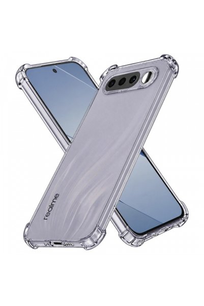 Techsuit Husă pentru Realme 16, Techsuit, Antișoc Transparentă, Fumurie