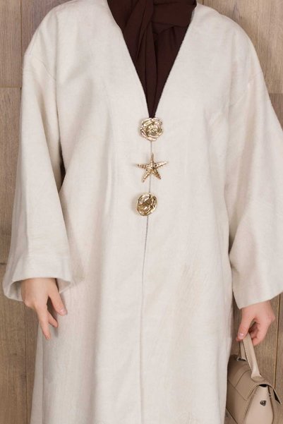 butik hira Women's Cashmere Coat