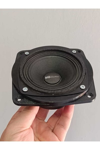 nilestrem 10cm Hoparlör 1cm Sığ Montaj Yükseltici Halka kasnağı 13cm Midrange...