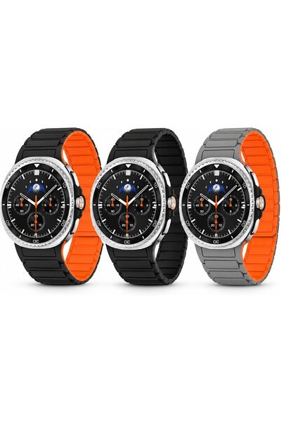 O Ozone Silicone Magnetic Strap Compatible with Samsung Galaxy Watch 9/8 40mm...