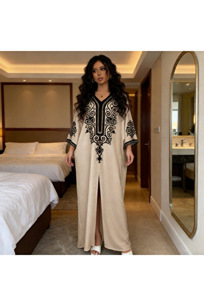Generic Brand modest Relaxed Fit Women's jalabiya&kaftan