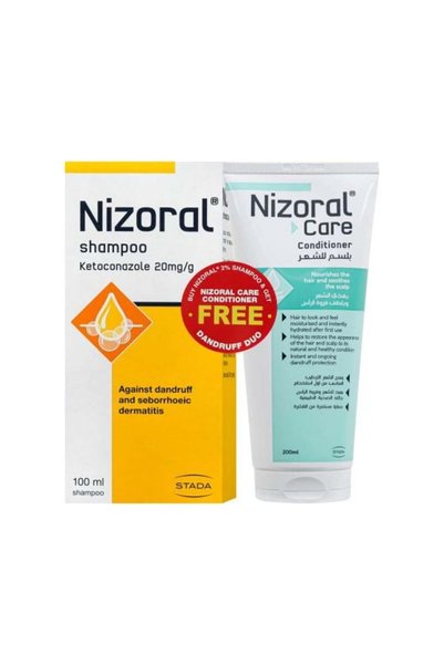 Nizoral Shampoo 100 Ml + Care Conditioner Free 200 Ml