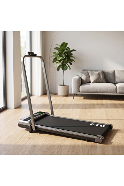 ETG Compact Home Treadmill with LED Display, 0.65 HP Motor, 2-Level Manual Incline, 1–8 km/h Speed, 100 kg Load Capacity, Walking & Jogging Treadmill for Home Fitness