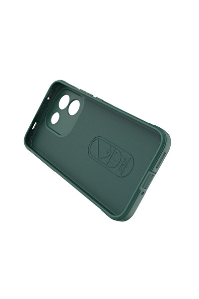 zore Xiaomi Redmi Note 17 Pro Max Case Camera Protected Flexible Silicone Finger Strip Senk