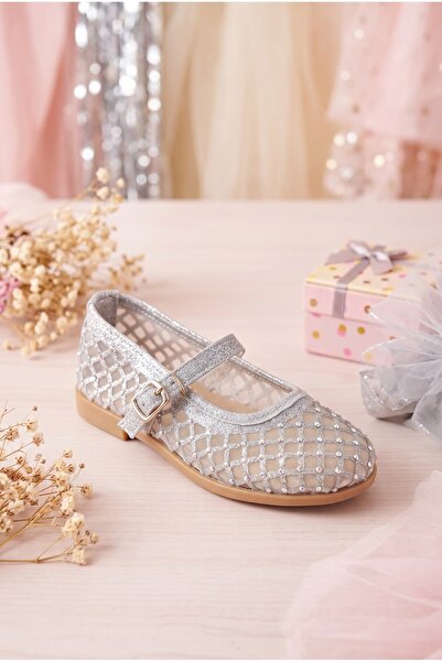 Moda Lime Лесни за носене момичешки сабо с велкро закрепване, обувки за специ...