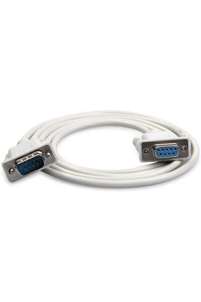 DKURVE ® DB9 Male to Female RS232 9Pin Serial Extension Cable, Length: 1.8 meter