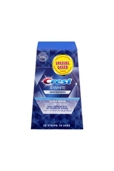 Crest 3D Whitestrips Ultra White Strip 28 S Offer
