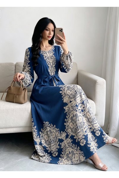 Generic Brand modest Embroidery/Bead/Patch embroidery Regular Fit Women's Ara...