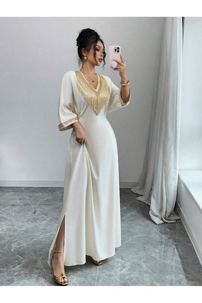 Generic Brand modest Regular Fit Women's Arabian Dresses