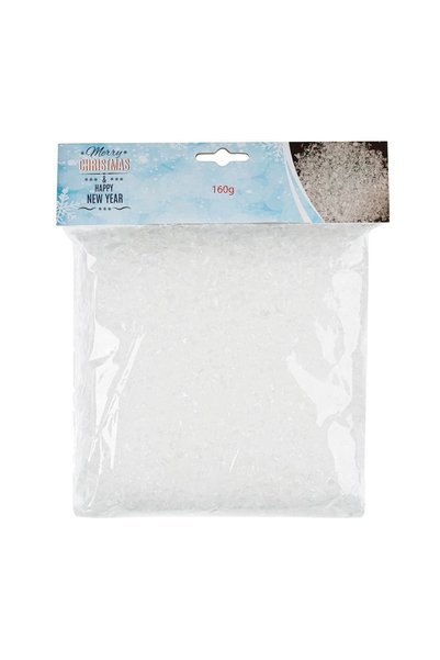 OEM Zapada Artificiala Decorativa de Crăciun Albă Cristalizata 160g – Atmosfe...