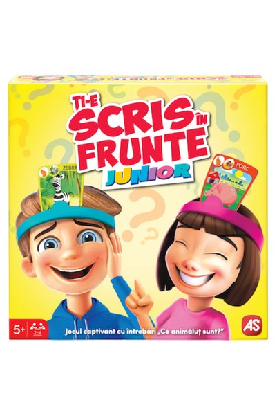 As Games It Is Written on Your Forehead - Guessing Game for Children