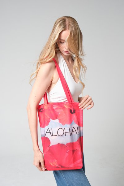 PASSİONE MİA Digital Printed Cloth Bag