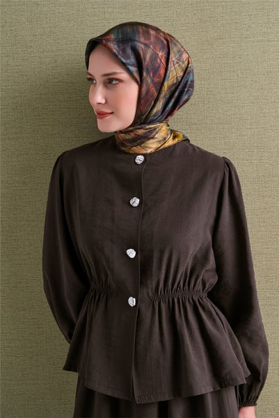 Armine Pure Silk Sura Scarf 9635D - Green