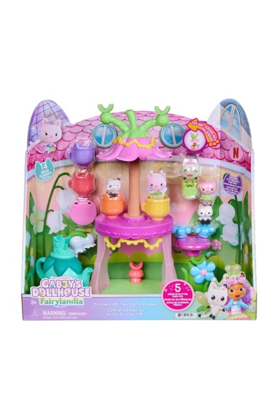 Spinmaster GABBYS DOLLHOUSE FAIRYLANDIA SET DE JOACA PETRECERE CU CEAI CU FIG...