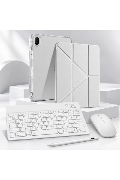 Five e Huawei Matepad 11 / SE 11 Smart Combo Türkçe Klavyeli Origami Kılıf Mo...