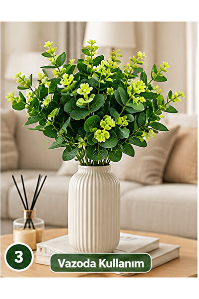 Yapay Okaliptus Demeti 49 cm 16 Dallı