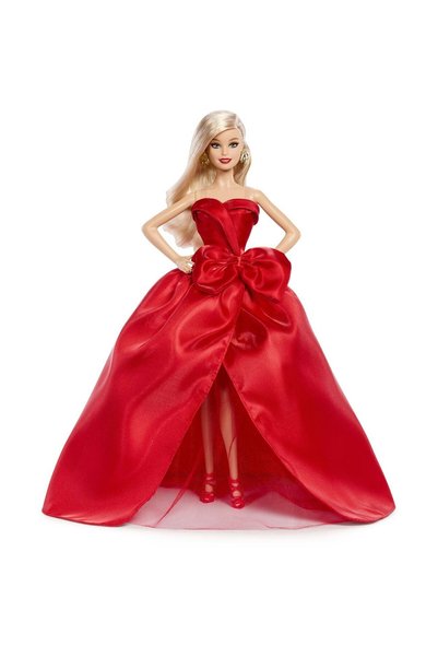 mattel Μπάρμπι Συλλεκτική Κούκλα Ξανθιά Εορταστική 2026 (JJX65)
