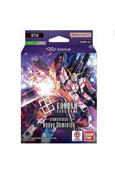 BANDAI Jocul de Cărți Gundam - Pachetul de Start ST14 Dominiunea Grea