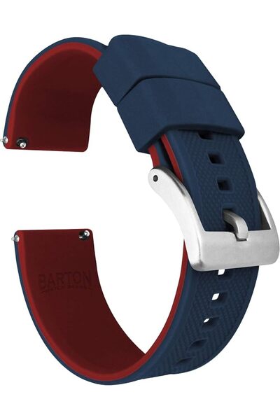 BARTON WATCH BANDS أحزمة ساعات بارتون إيليت السيليكونية - سريعة الفك - اختر ا...
