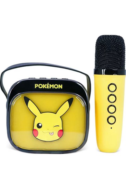 CD Media Otl Φορητό Ηχείο με Μικρόφωνο Pikachu (ACC-1208)