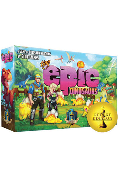 Gamelyn Games Dinozauri Epici în Miniatură Ediție Deluxe - Joc de Strategie E...