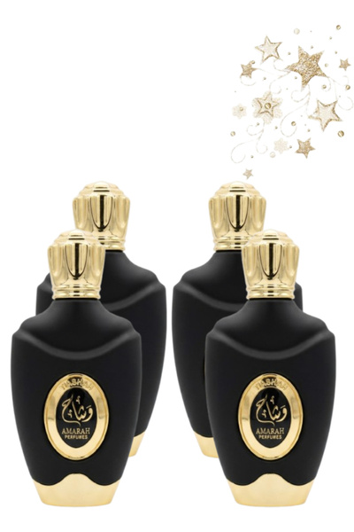 AMARAH Perfumes 4 قطع Amarah Washah Perfume 100 مل