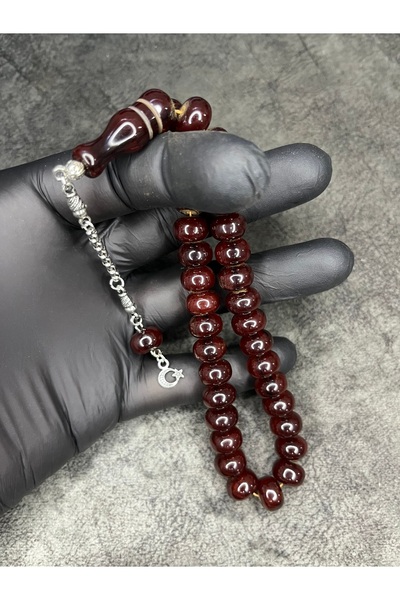 Mos Tespih Wheel Cut Old High-End Tightening Amber Prayer Beads
