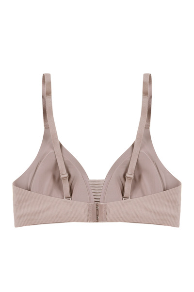 koza iç giyim Women's Ribbed Laser Seamless Thread Detailed Padded Bra