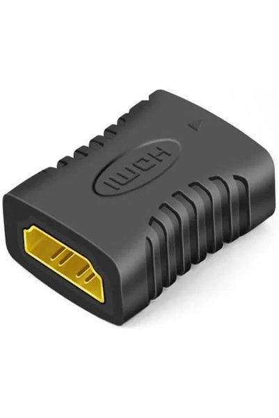 DKURVE 2PCS HDMI compatible Extender Female To Female Converter Extension Adapter For Monitor Display Laptop TV Hdmi Cable Extension (4K)