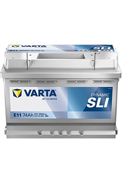 Varta E11 12V 74 Ah 680A Dynamıc Slı Akü (Üretim Tarihi:2026)