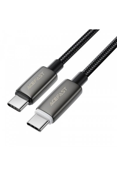 Acefast Cablu Date si Incarcare USB-C - USB-C C23-03, 60W, 1.2m, Negru