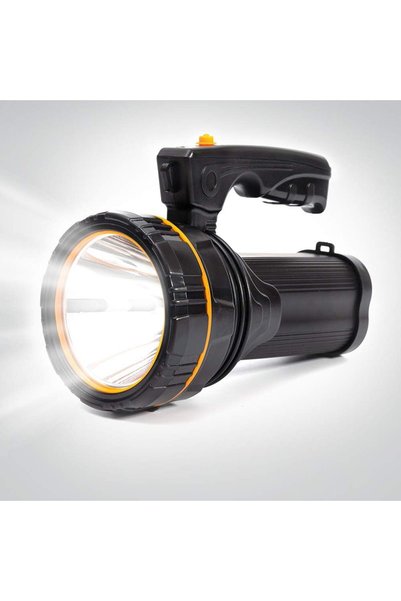 GENERAL Super Bright Powerful LED Torch Light Rechargeable Flashlight Big 4 B...