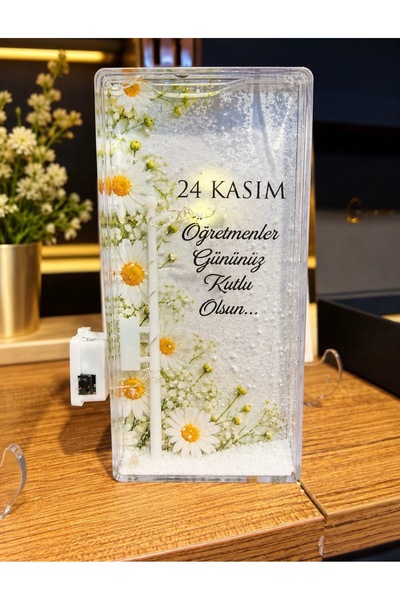 SHİMMERMOON Öğretmen günü hediyesi sokak lambası