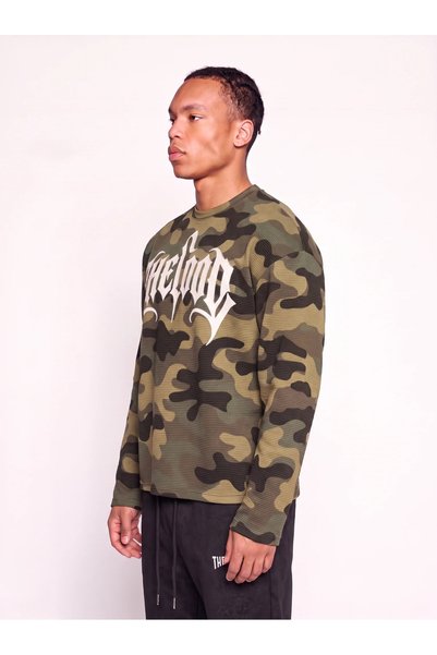 Thelood Vandal Camo Long Sleeve Sweatshirt