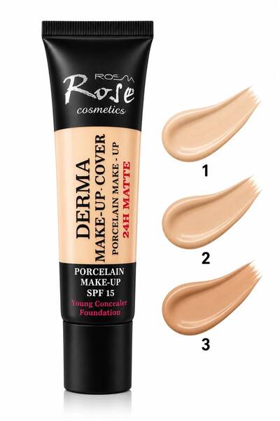 Roesıa Rose Cosmetics Rose Derma Cover Fondöten 03