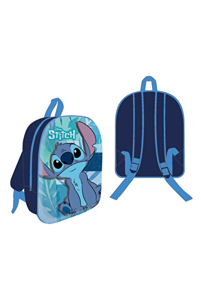 Javoli Disney Lilo and Stitch Blue Vibes 3D Backpack , Bag 30 cm
